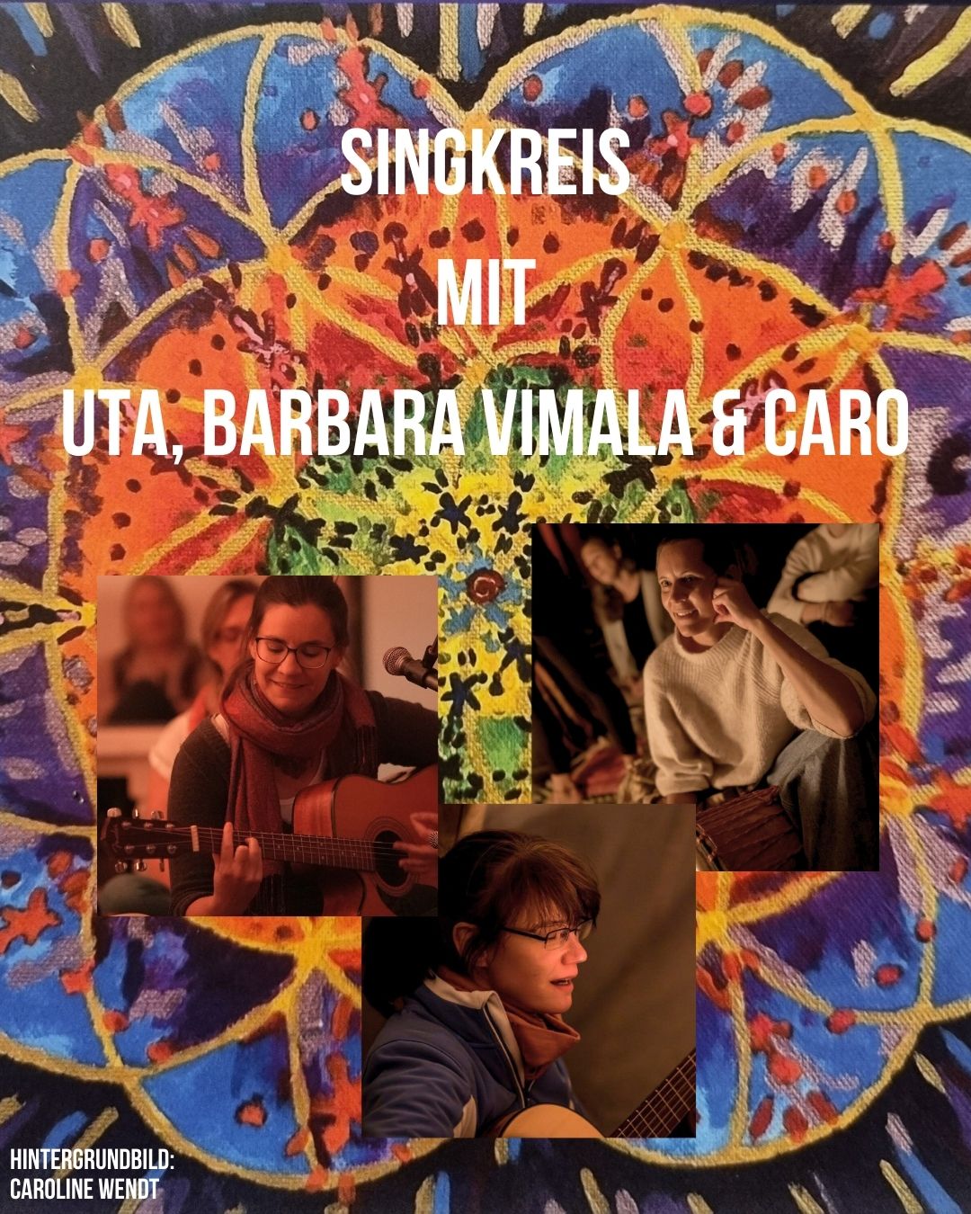 Singkreis mit Uta, Barbara Vimala & Caro(1)