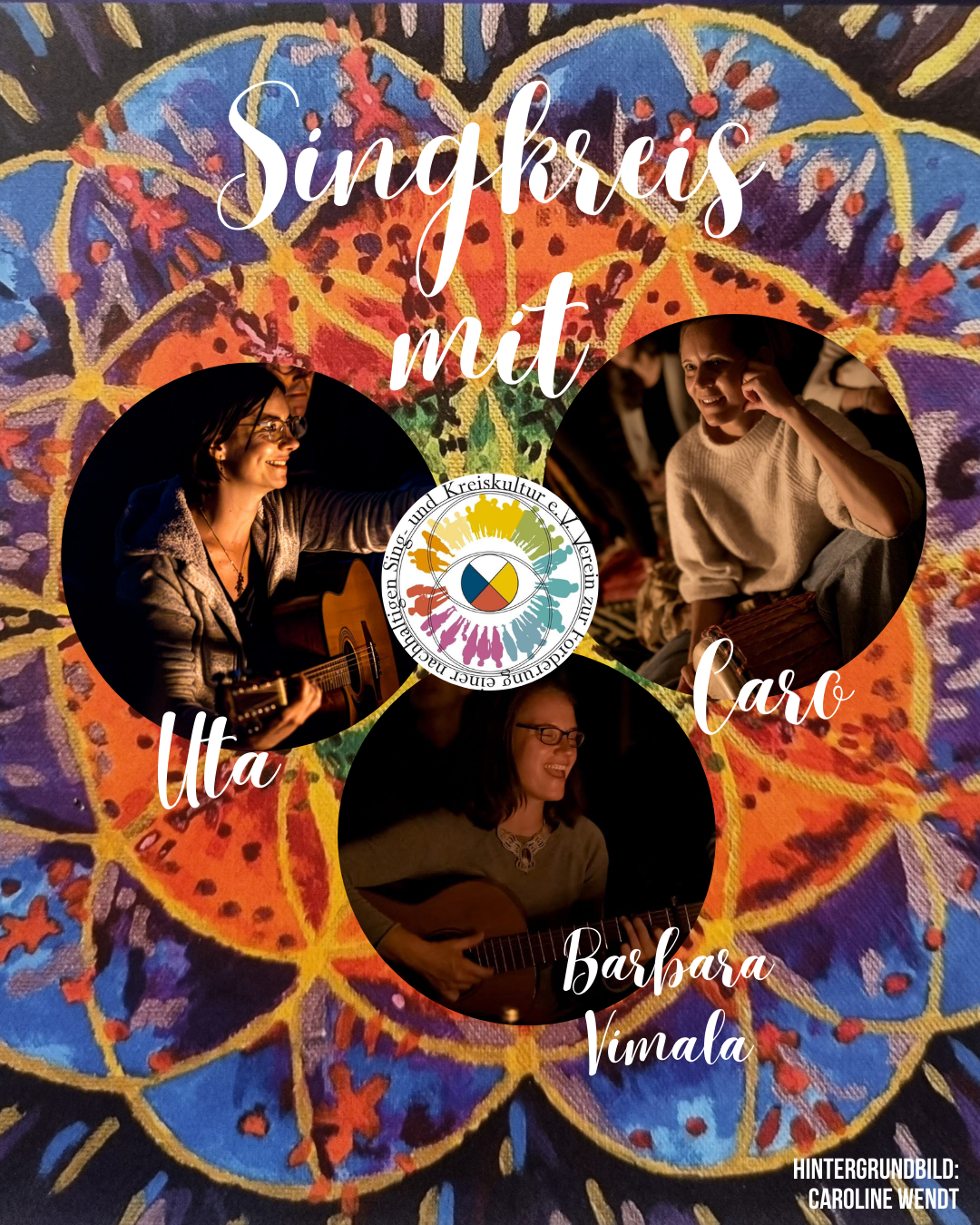 Singkreis mit Uta, Barbara Vimala & Caro(1)